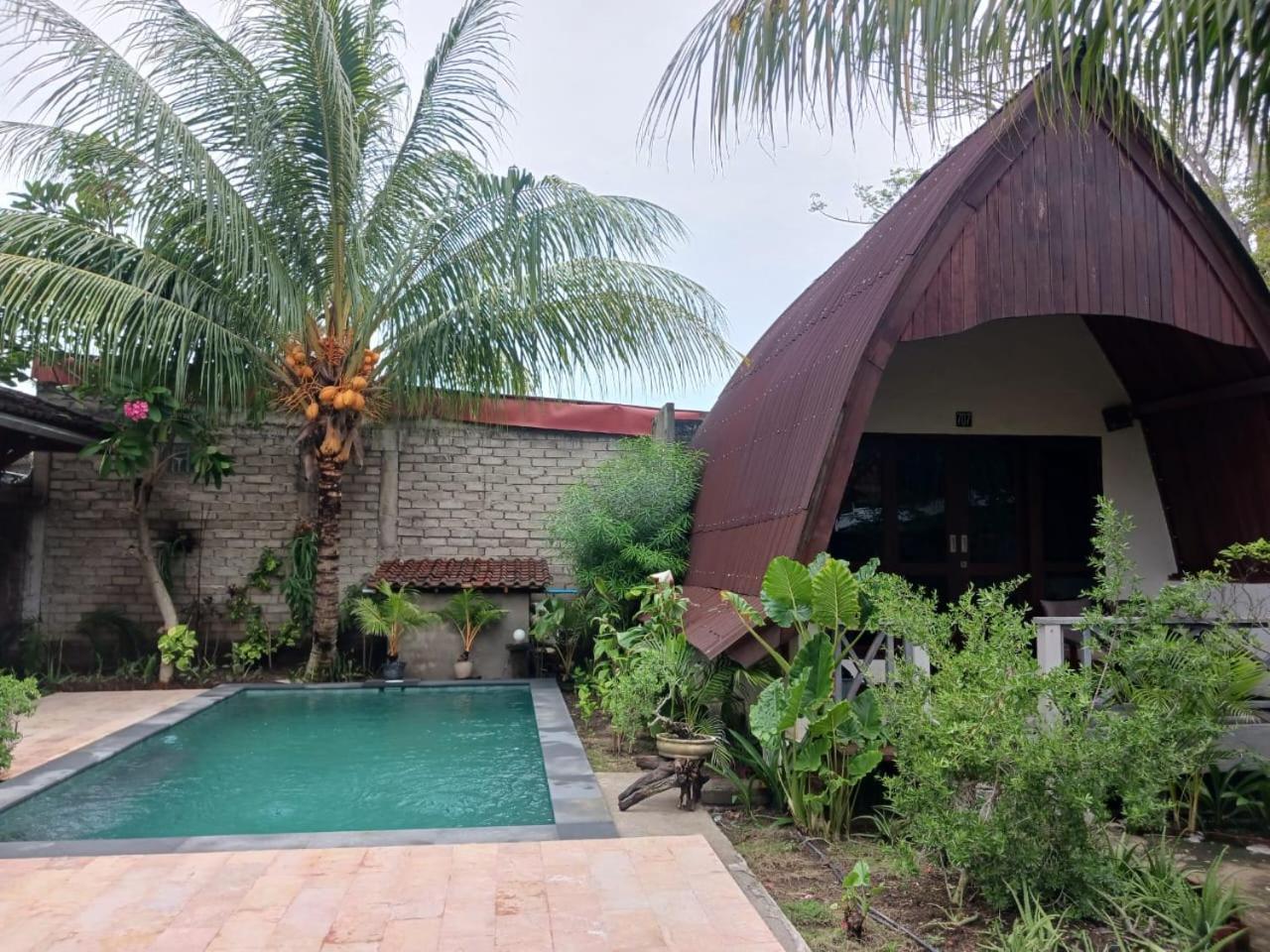 D'Gilian Bungalow Gili Trawangan Exterior foto