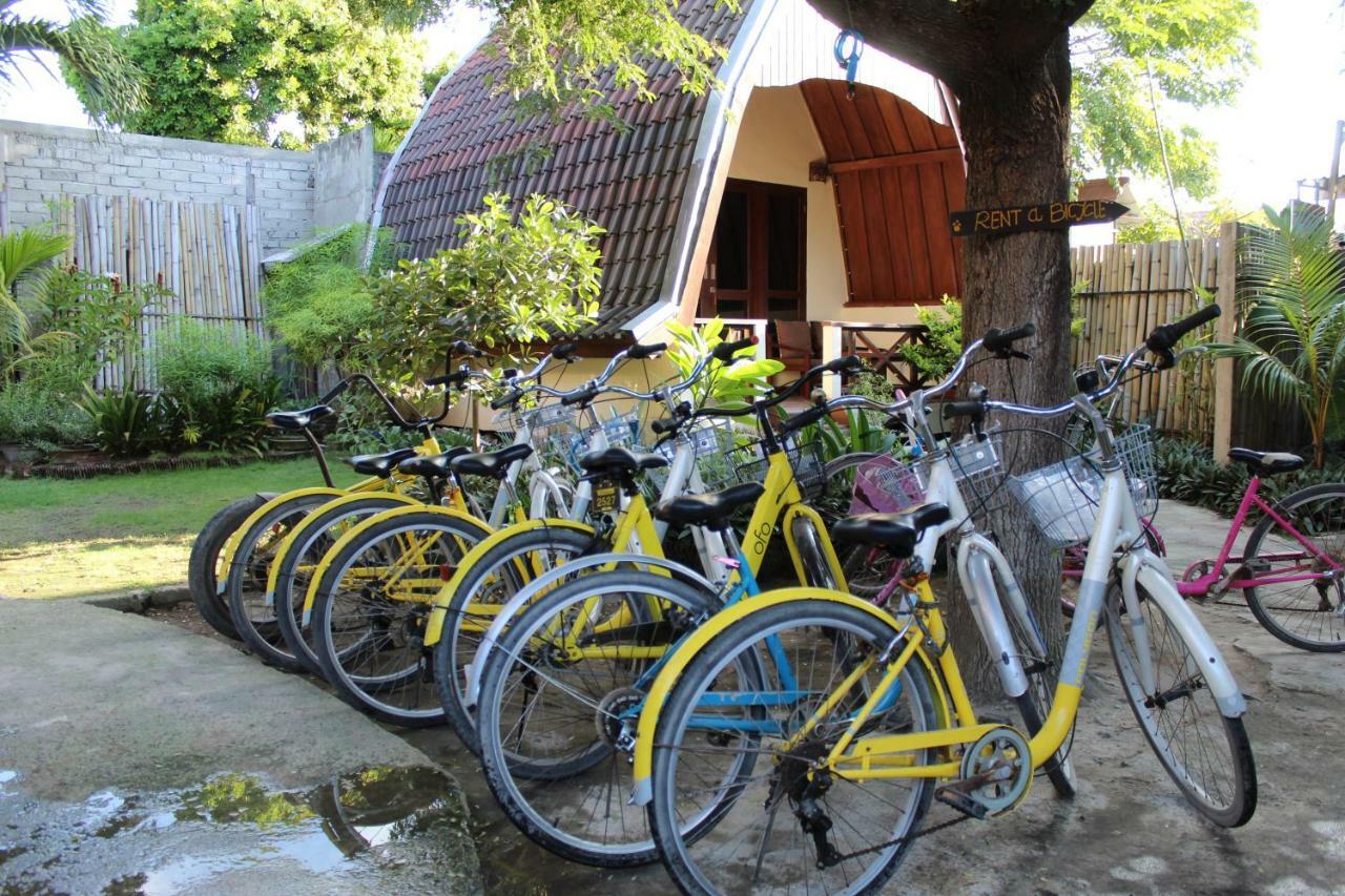 D'Gilian Bungalow Gili Trawangan Exterior foto